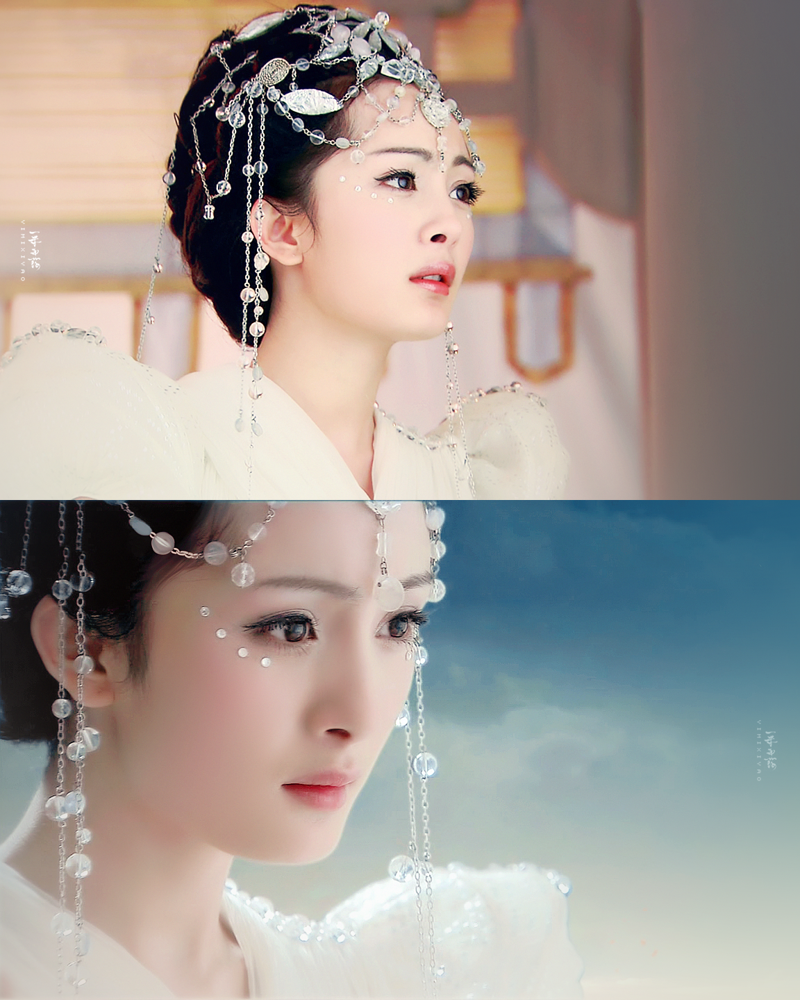 杨幂《仙剑奇侠传三【夕瑶】清丽出尘,冰洁宛若雪花之色.