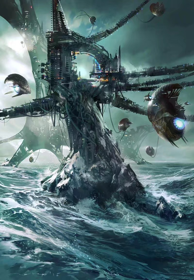 科幻插画 未知领域