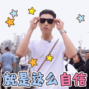 就是这么自信表情包 cr:logo