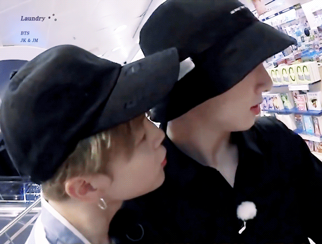 jungkook 田柾国&jimin 朴智旻 bts 防弹少年团 国旻的情侣约会