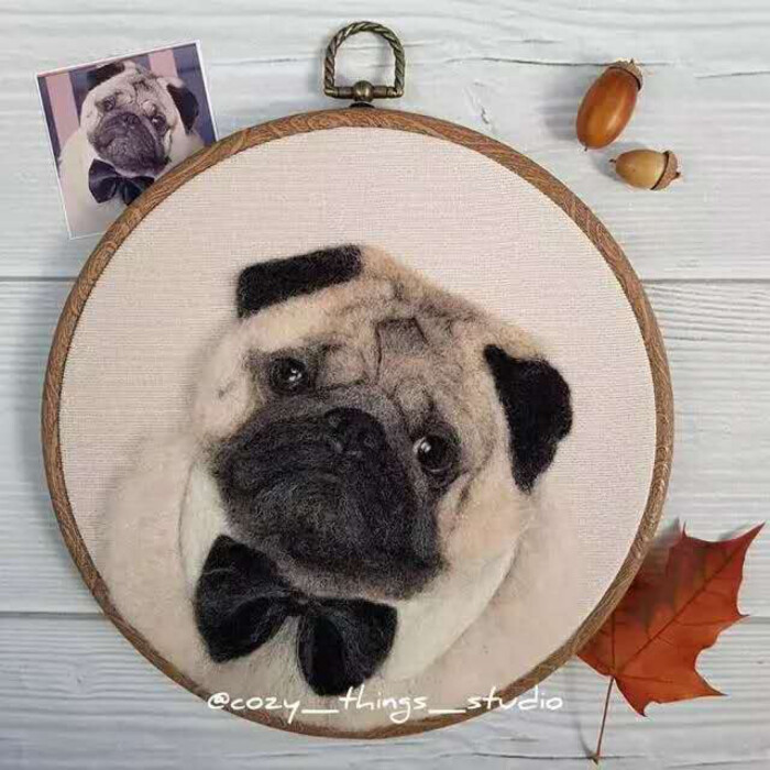 毛毡画 