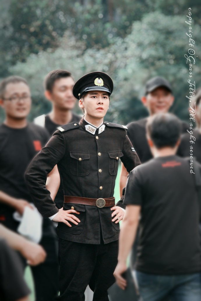 李易峰 隐秘而伟大顾耀东剧组路透