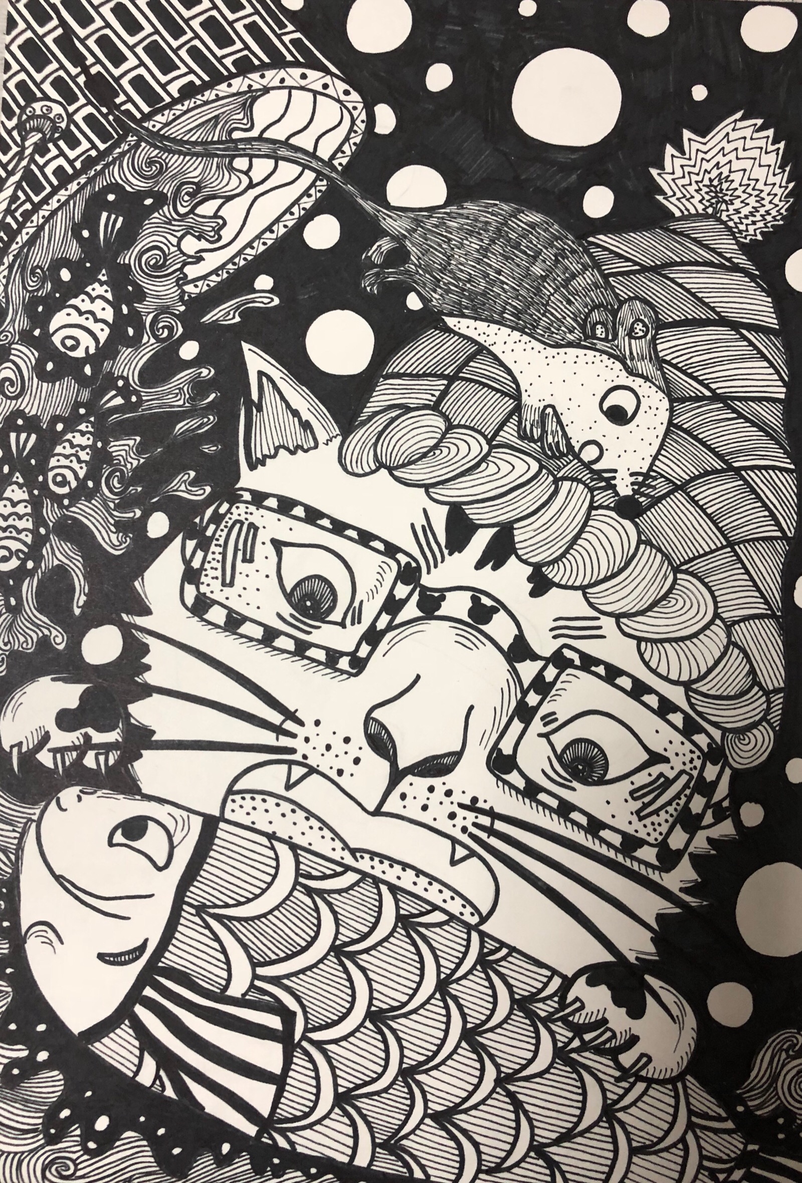 黑白画-堆糖,美好生活研究所