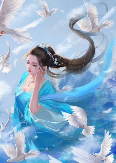 (古风美人)绘师:引筝