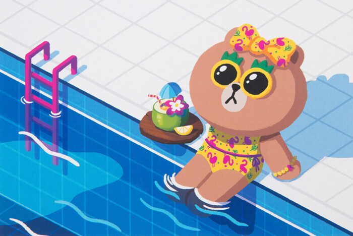 line friends电脑壁纸