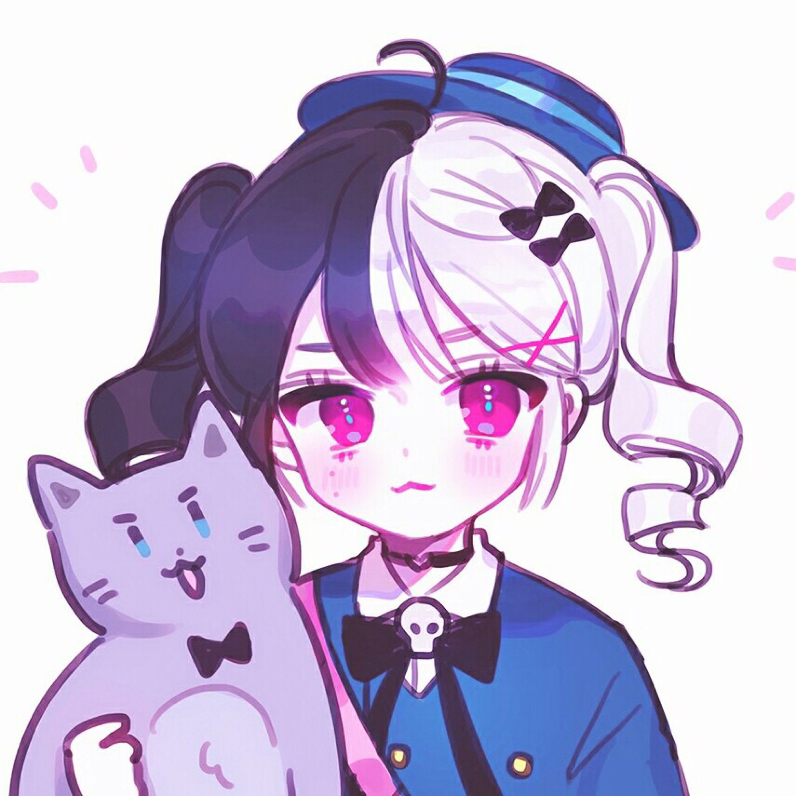 可爱 少女 软妹 萌 动漫 头像 女头-堆糖,美好生活研究所