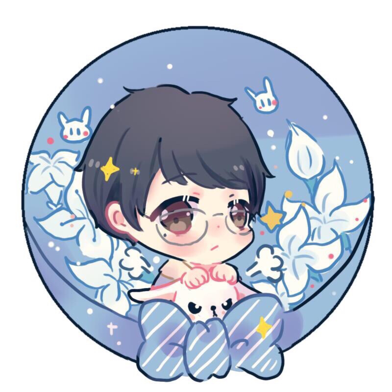 明星大侦探 白敬亭q版图