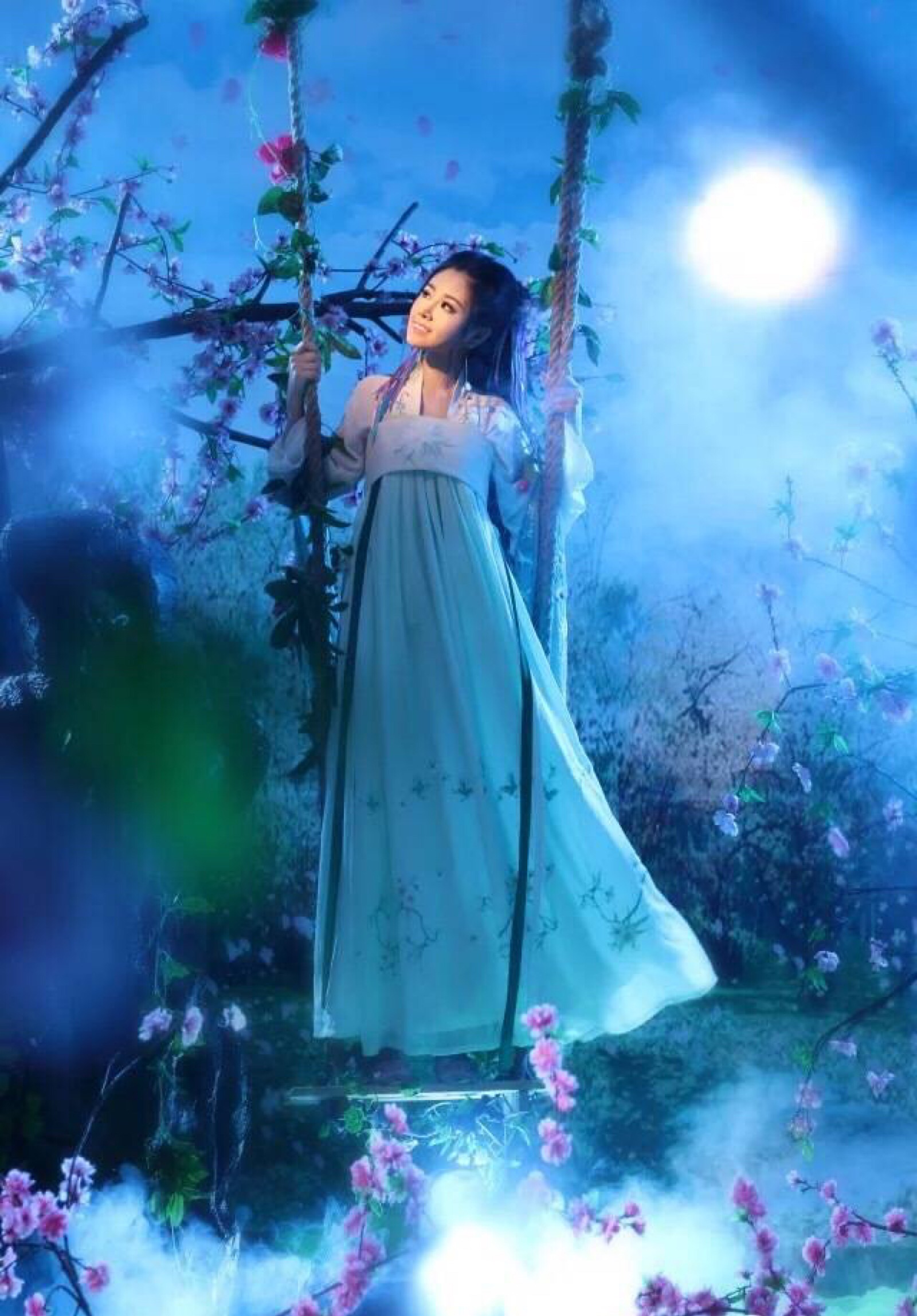 古风写真,清新,唯美,女头,背景,高清壁纸,by.楼语烟.