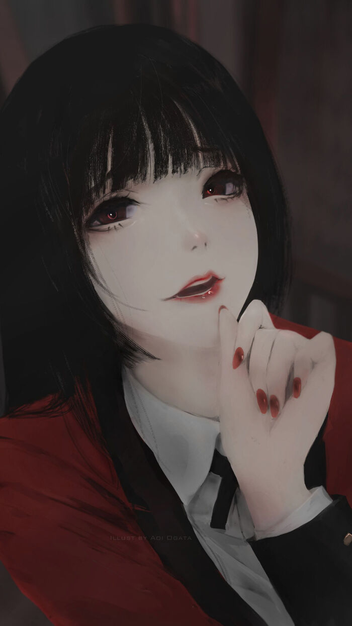 黑暗系女生头像