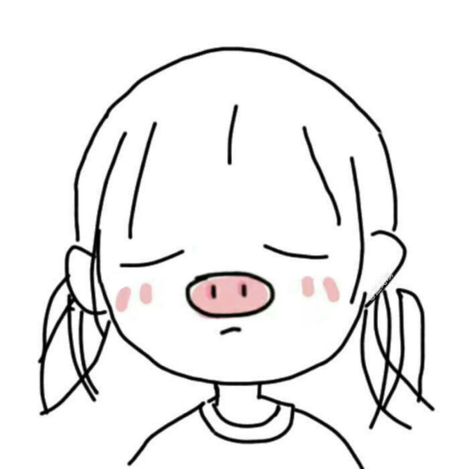 猪猪女孩.闺蜜头像