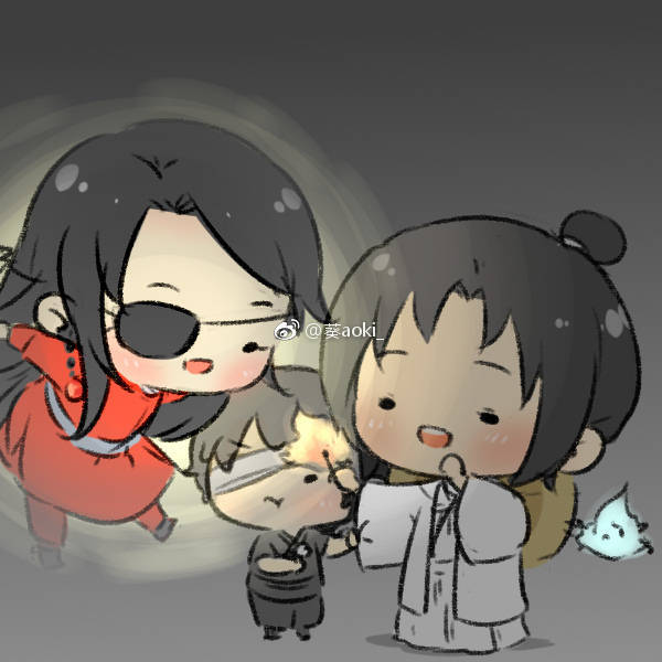花城谢怜,魏无羡蓝忘机,江澄江晚吟,金光瑶, _(:」ㄥ)