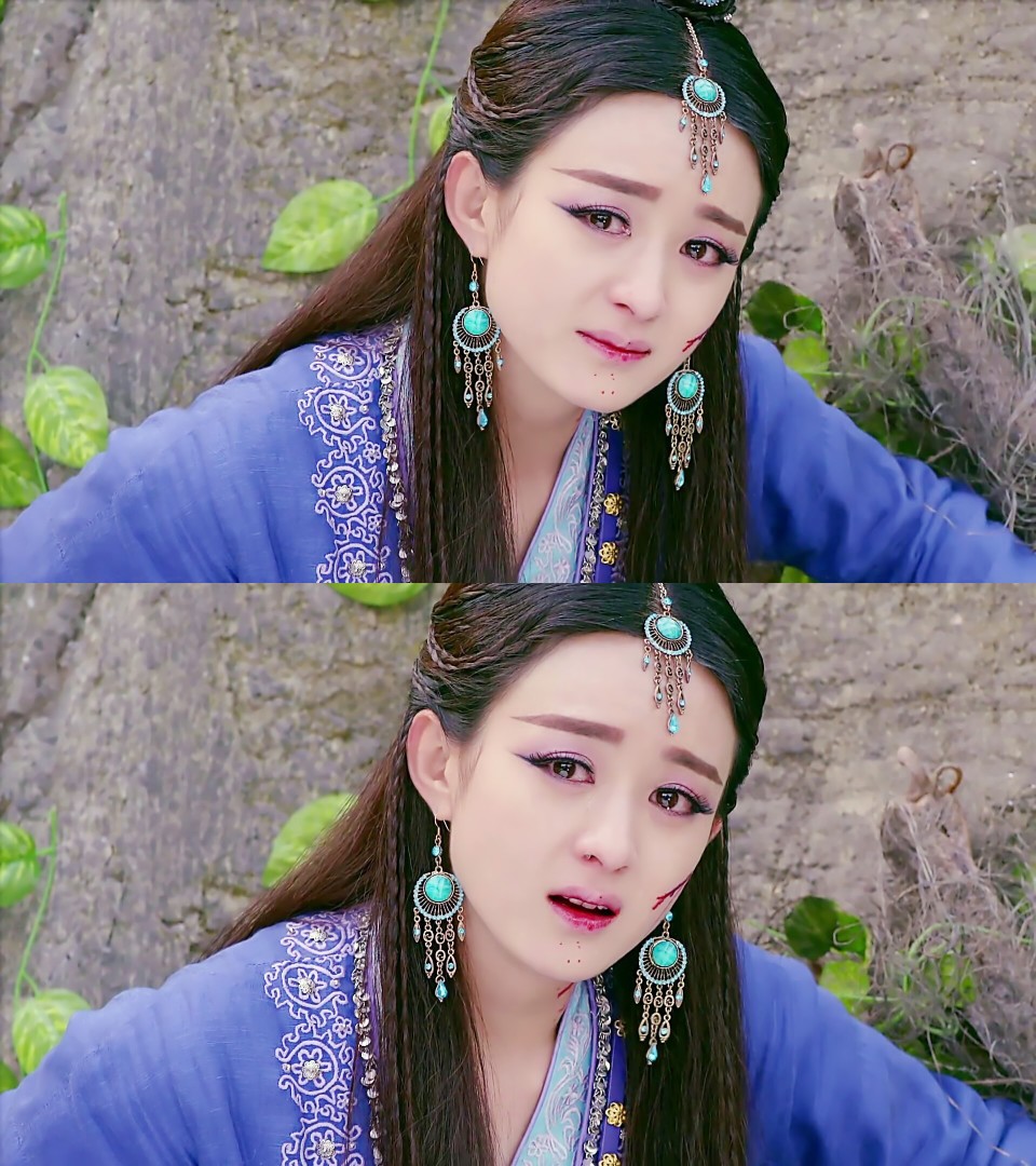 颖宝的演技真是好,这组眼含泪光的图片真让人心疼t^t