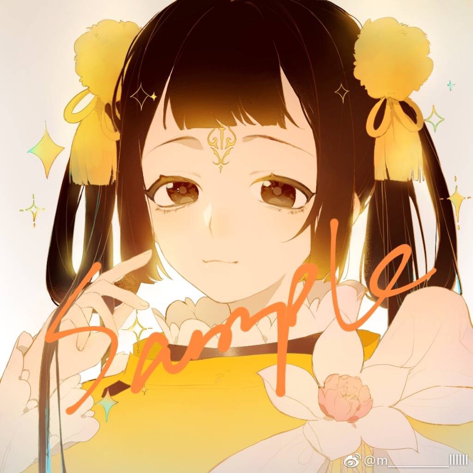 古风 双马尾