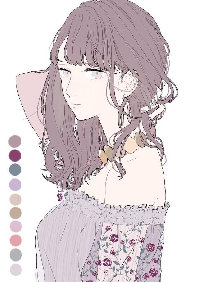 日本插画师慧子
