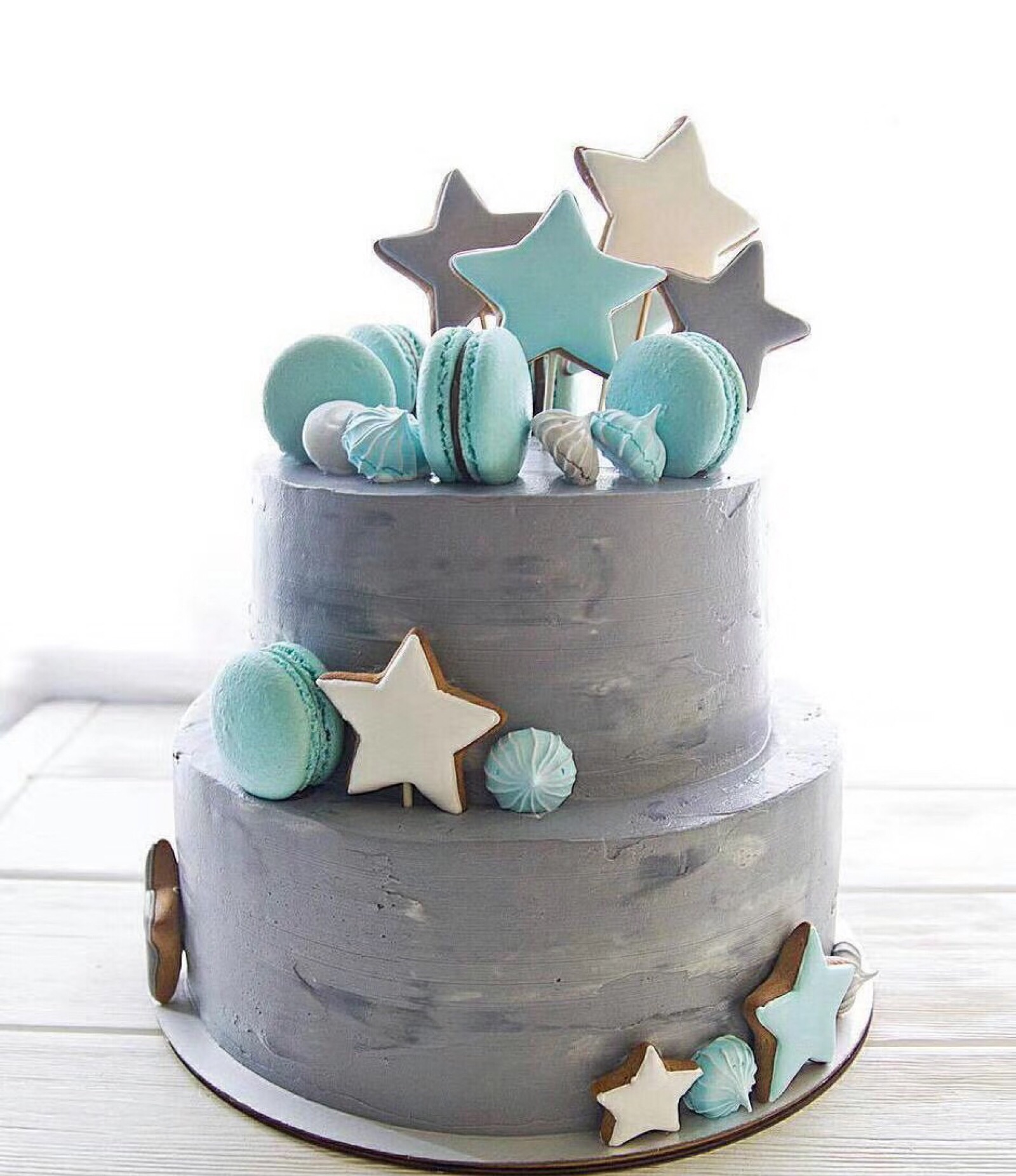 卡通糖霜饼干类装饰蛋糕.