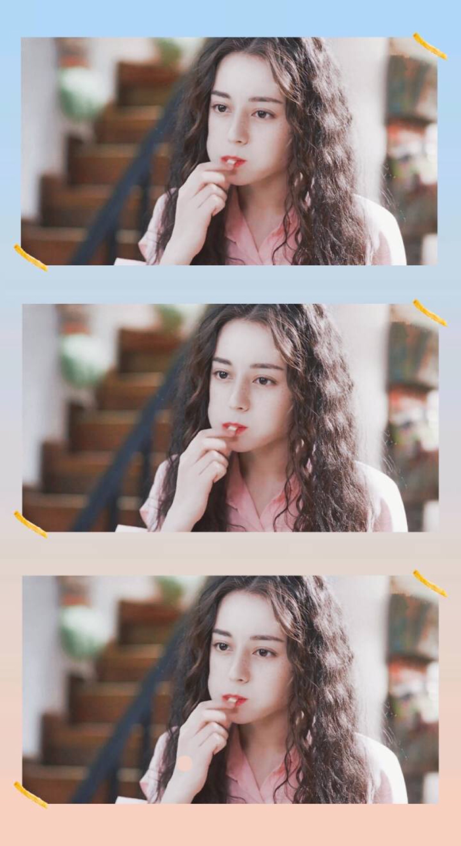 cr:maruko考拉koala 迪丽热巴漂亮的李慧珍