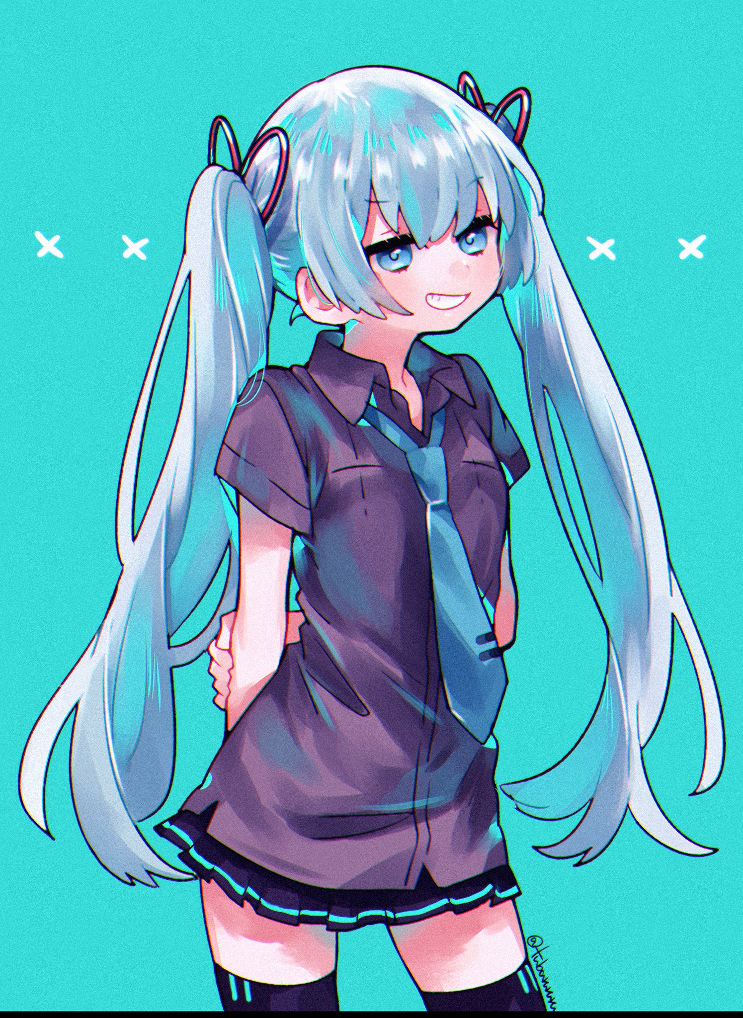 初音未来 miku 画师@tubarururu