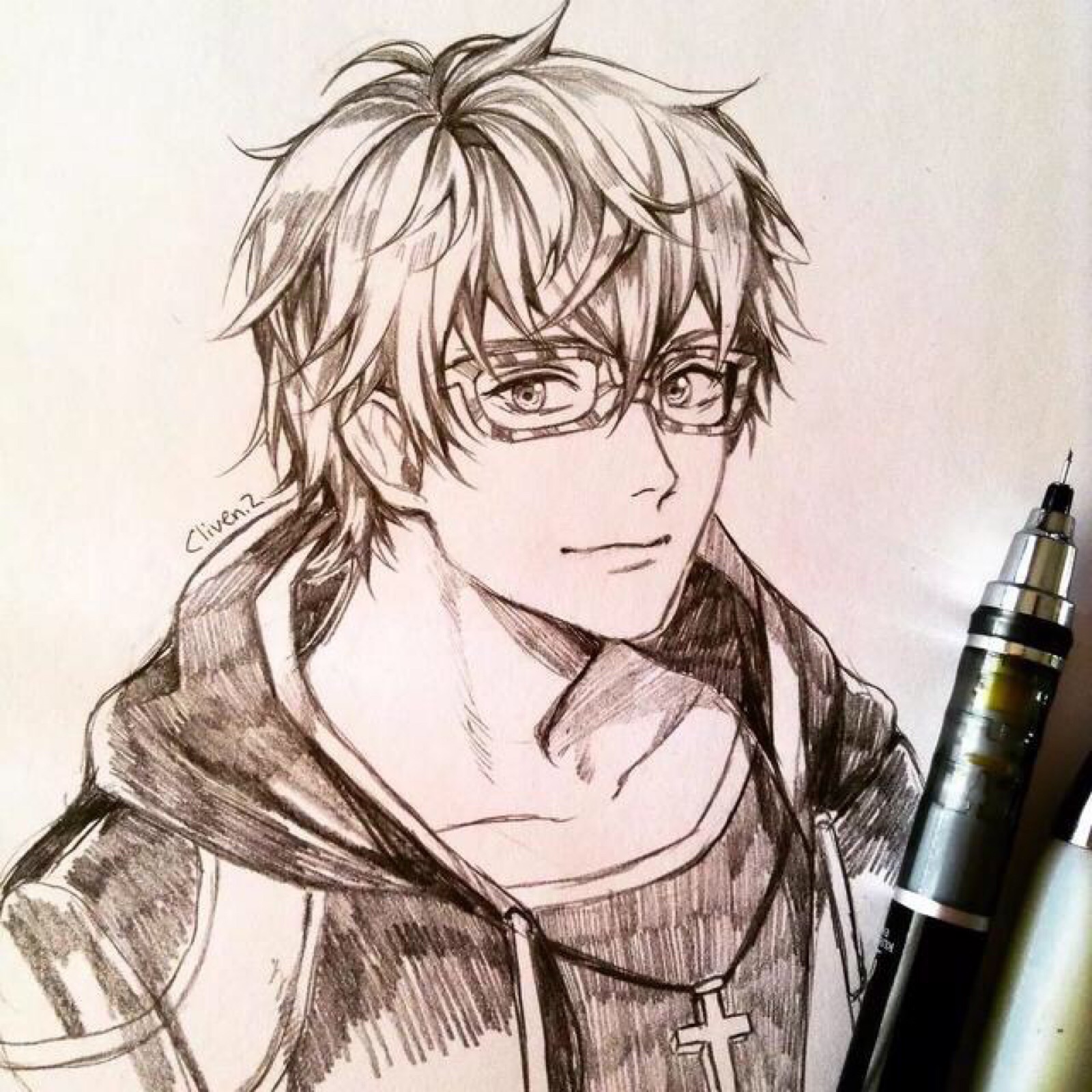 clivenzu插画作品