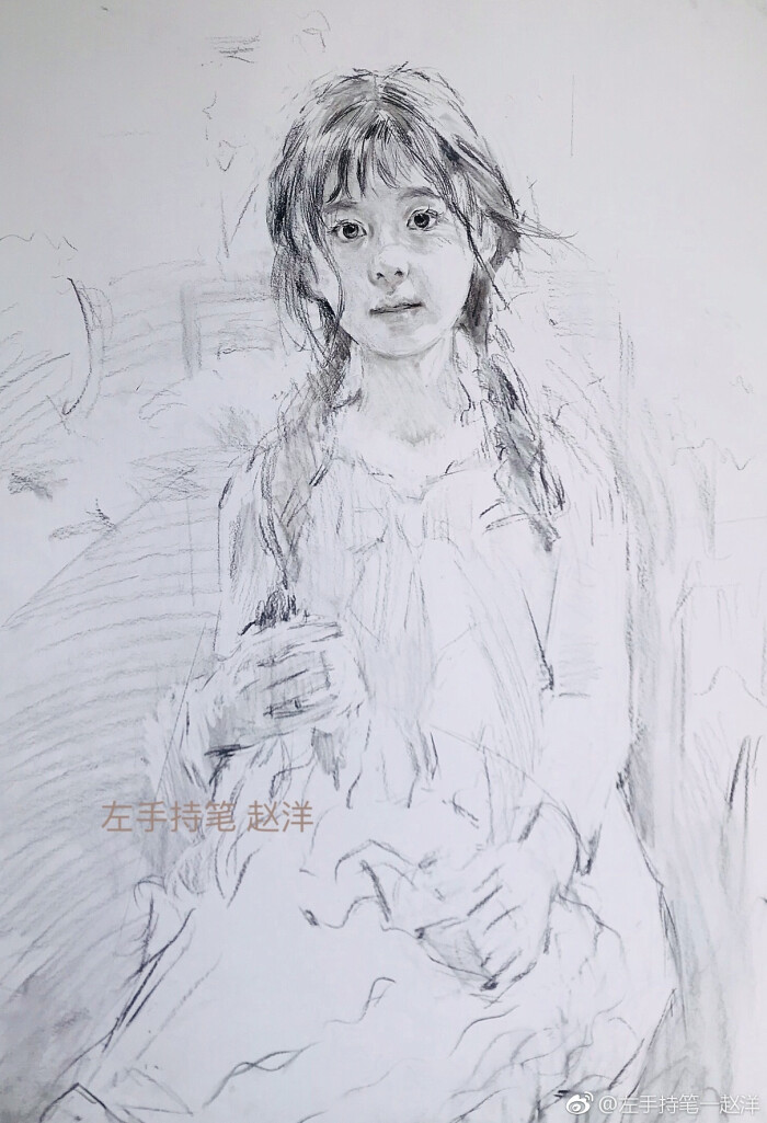 素描头像 赵洋