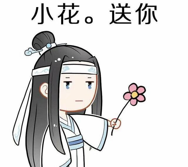 古风 头像 魔道祖师 蓝忘机表情包