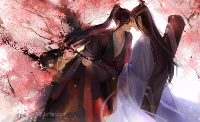 魔道祖师 蓝湛 蓝忘机 魏婴 魏无羡 出处见水印