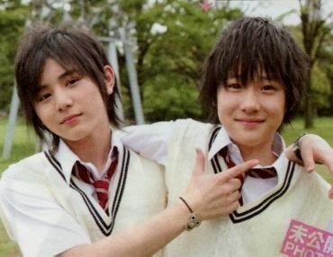 小时候的山田凉介和森本龙太郎