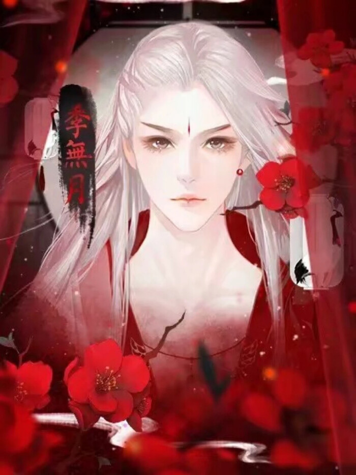 白发美男