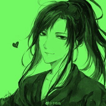 绿色系男头