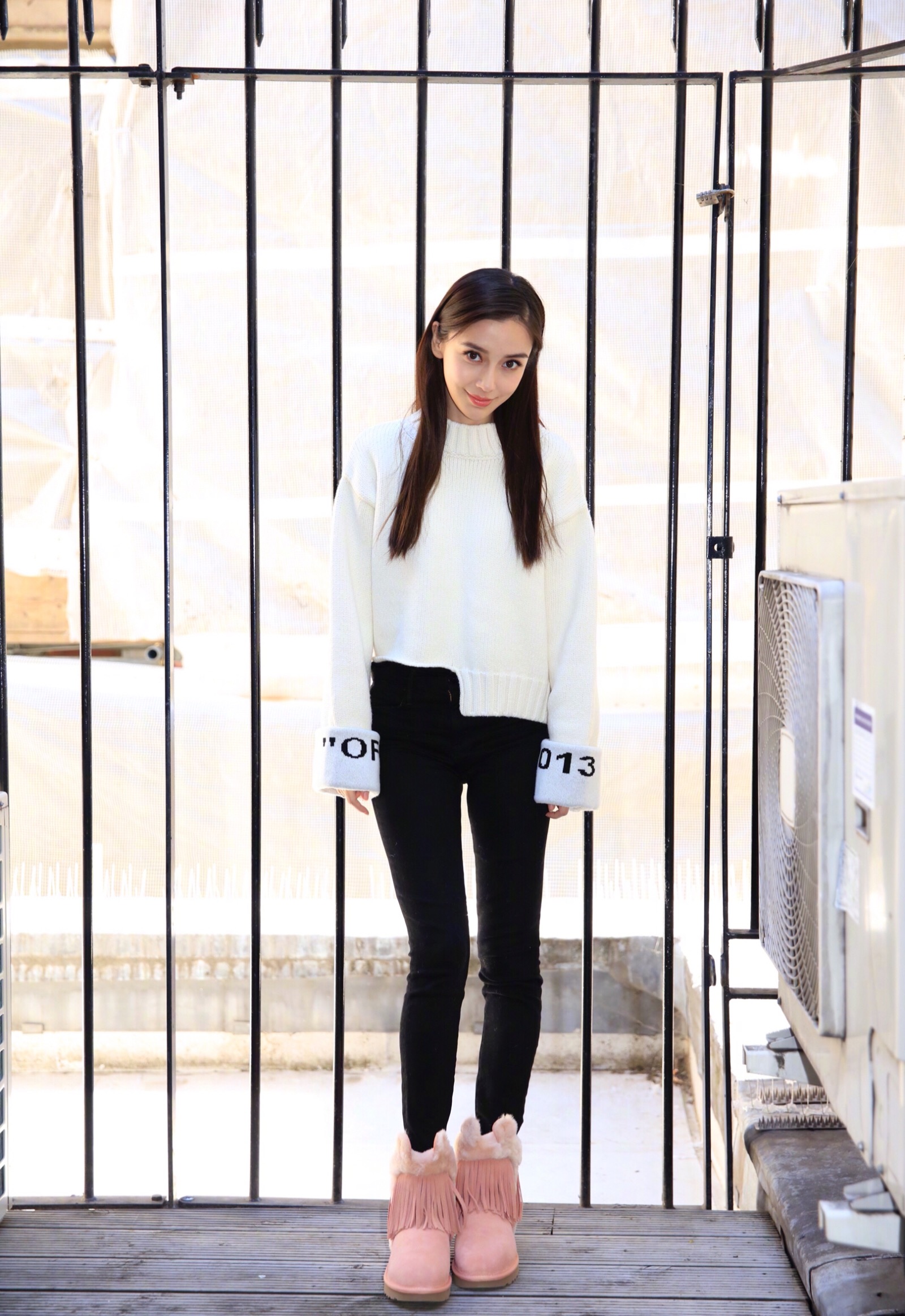 杨颖牛仔裤 angelababy,杨颖的身材 angelababy