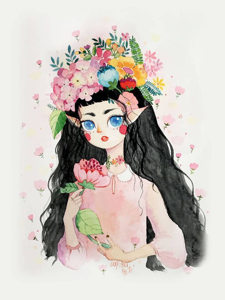 花姑娘 