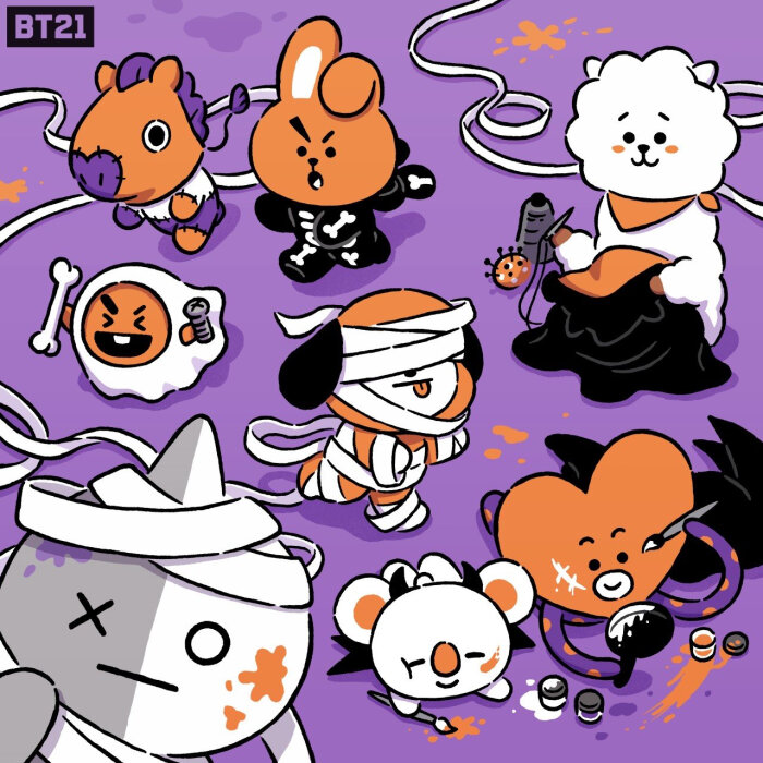 防弹少年团 bts bt21