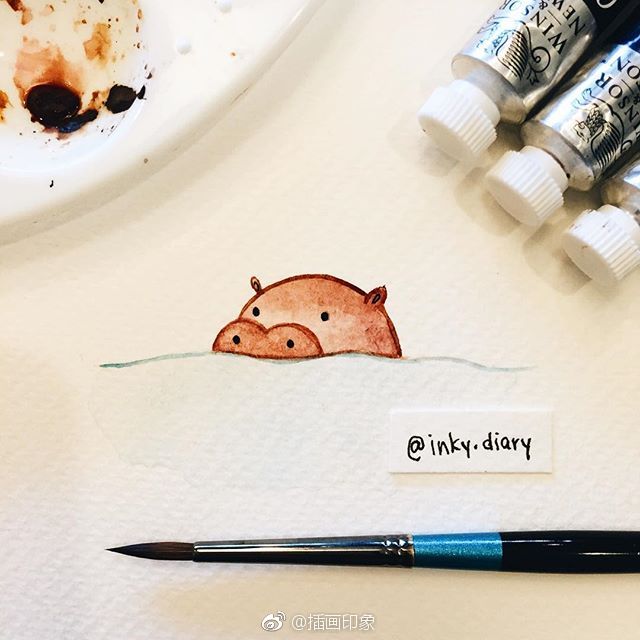 萌萌哒~【插画师:inky.diary】