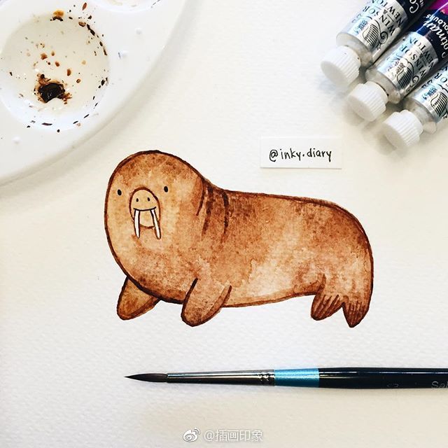 萌萌哒~【插画师:inky.diary】