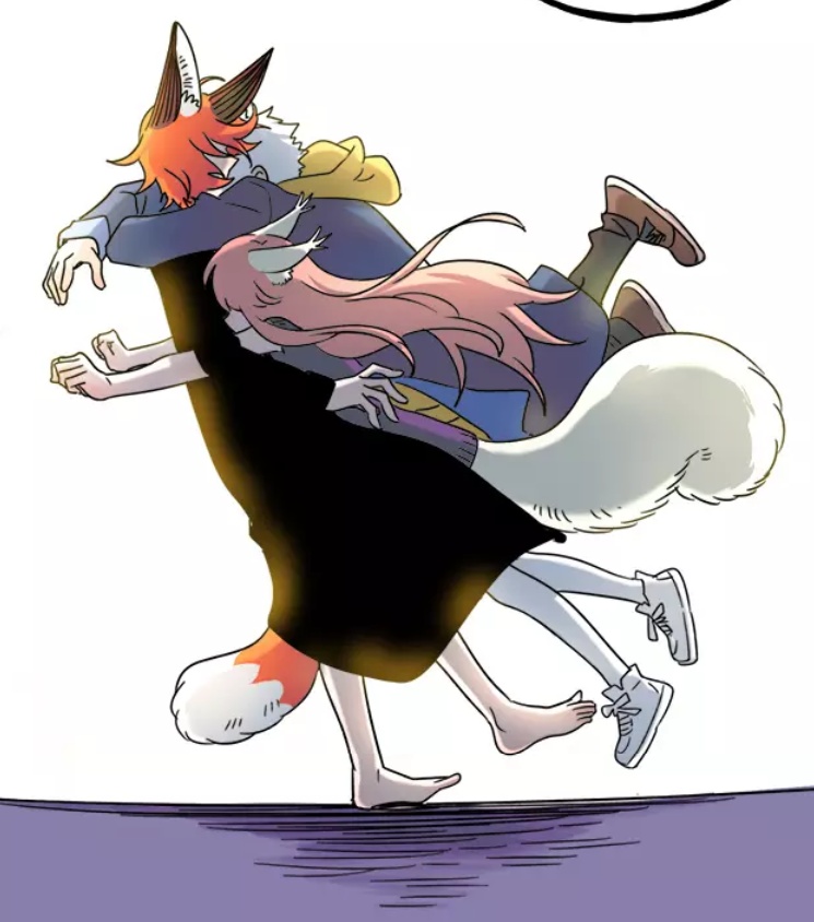 废材狐狸动漫图片