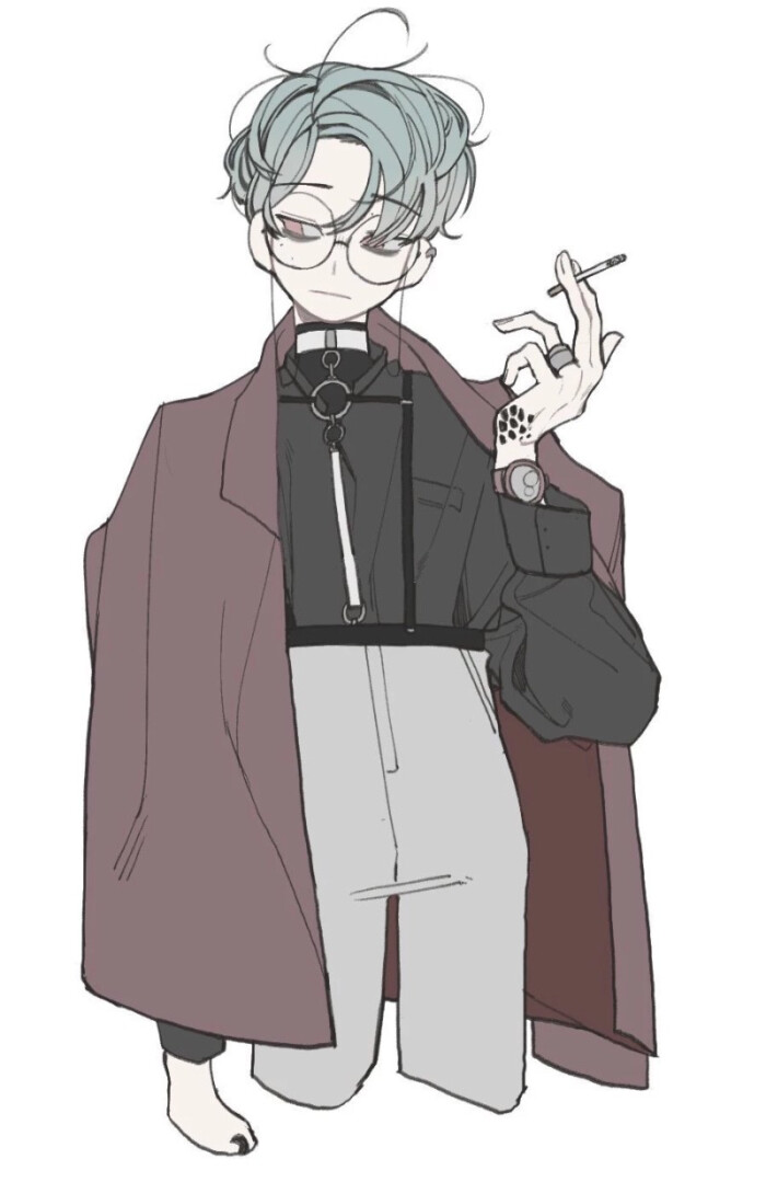 橙子的人设专辑# 日系 人设 动漫 服装 二次元 〔来源:颓废的咸印