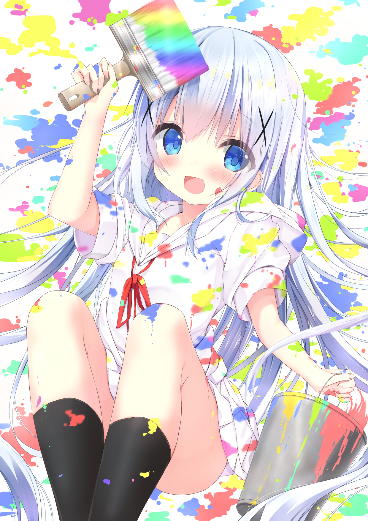 香风智乃 来源:https://www.pixiv.net/member_illust.php?