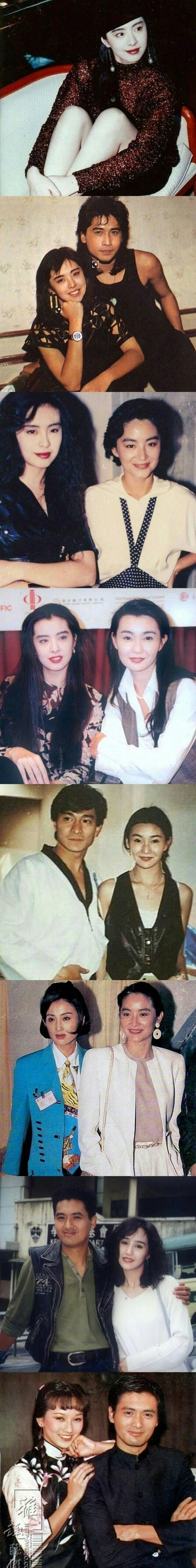 【珍贵老照片】90年代的港台明星.