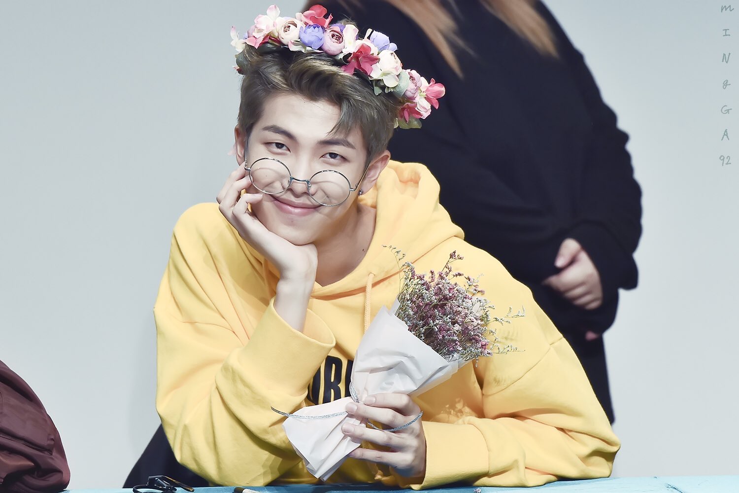 rm 金南俊 bts 防弹少年团 20161026 仁川签售会