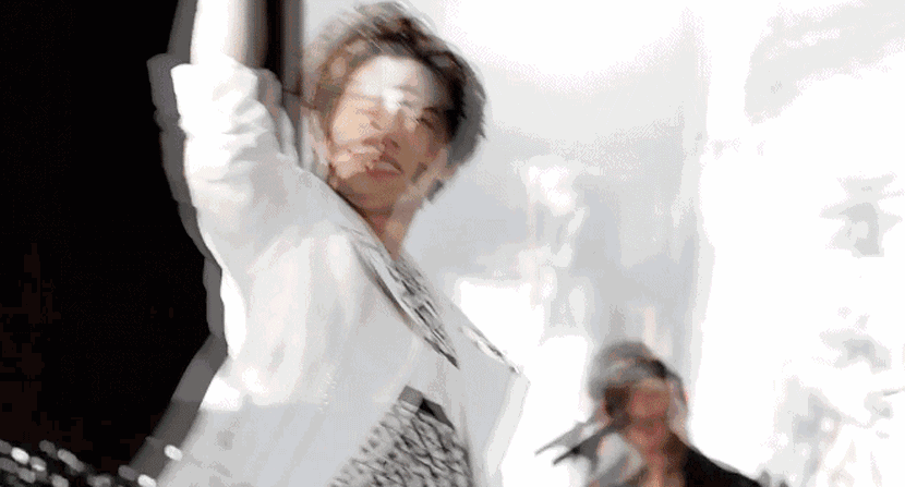 鹿晗gif.by晗昏wink.