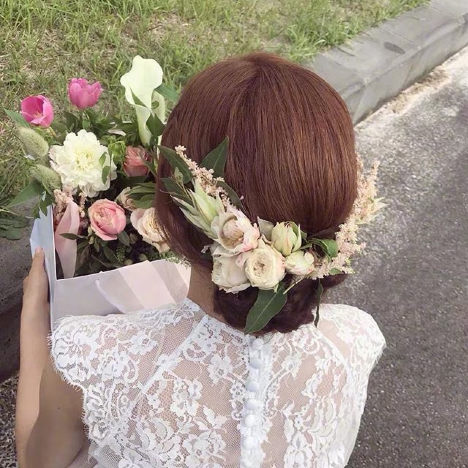 花朵编花造型