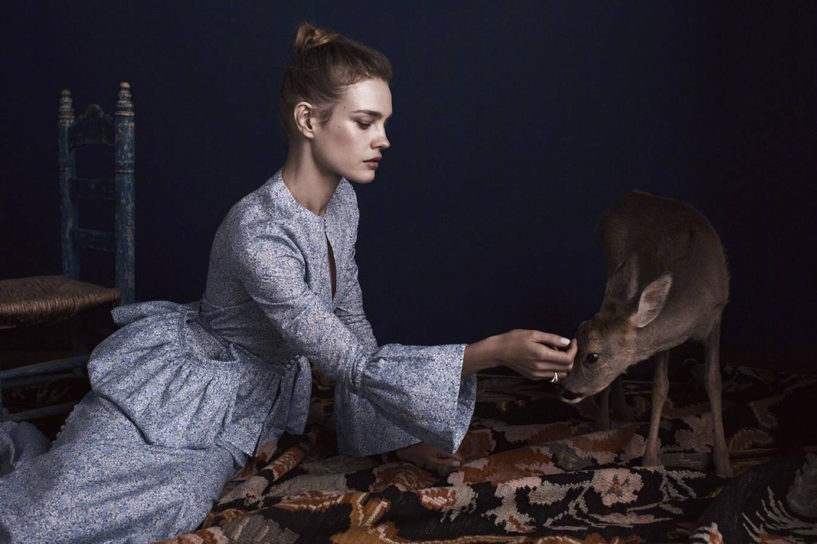 杂志大片# marie claire france january 2018: #natalia vodianova