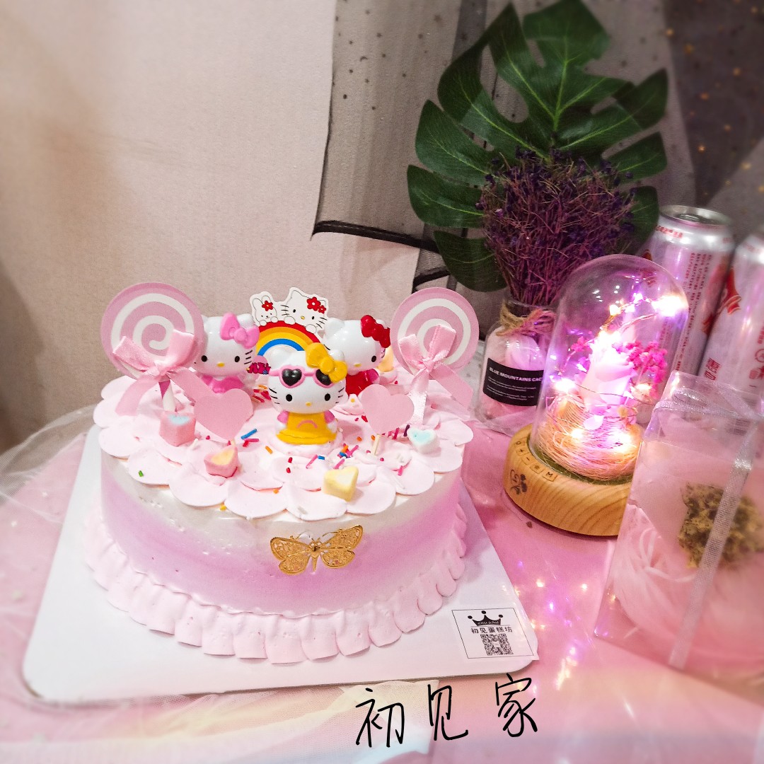 凯蒂猫蛋糕
