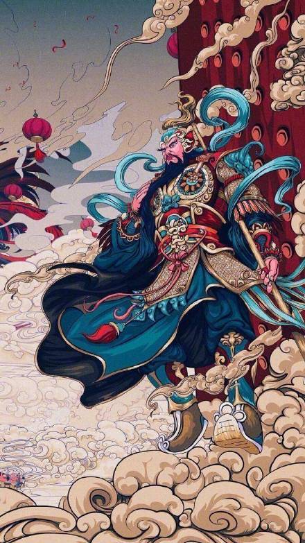 抖音,门神,潮图