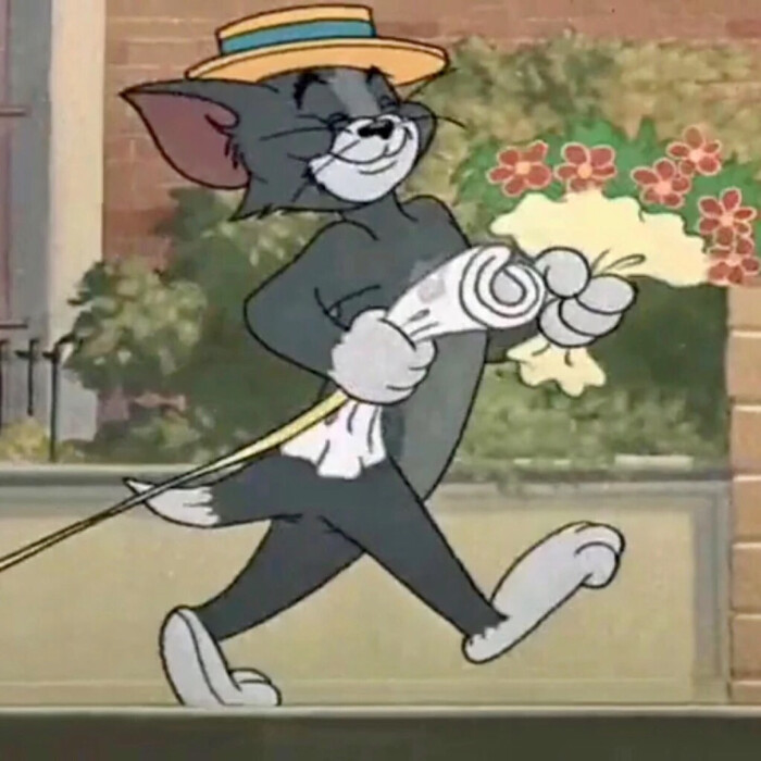 猫和老鼠情侣头像