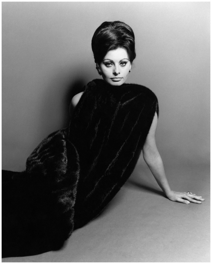 1963年10月,意大利影星索菲亚·罗兰(sophia loren).