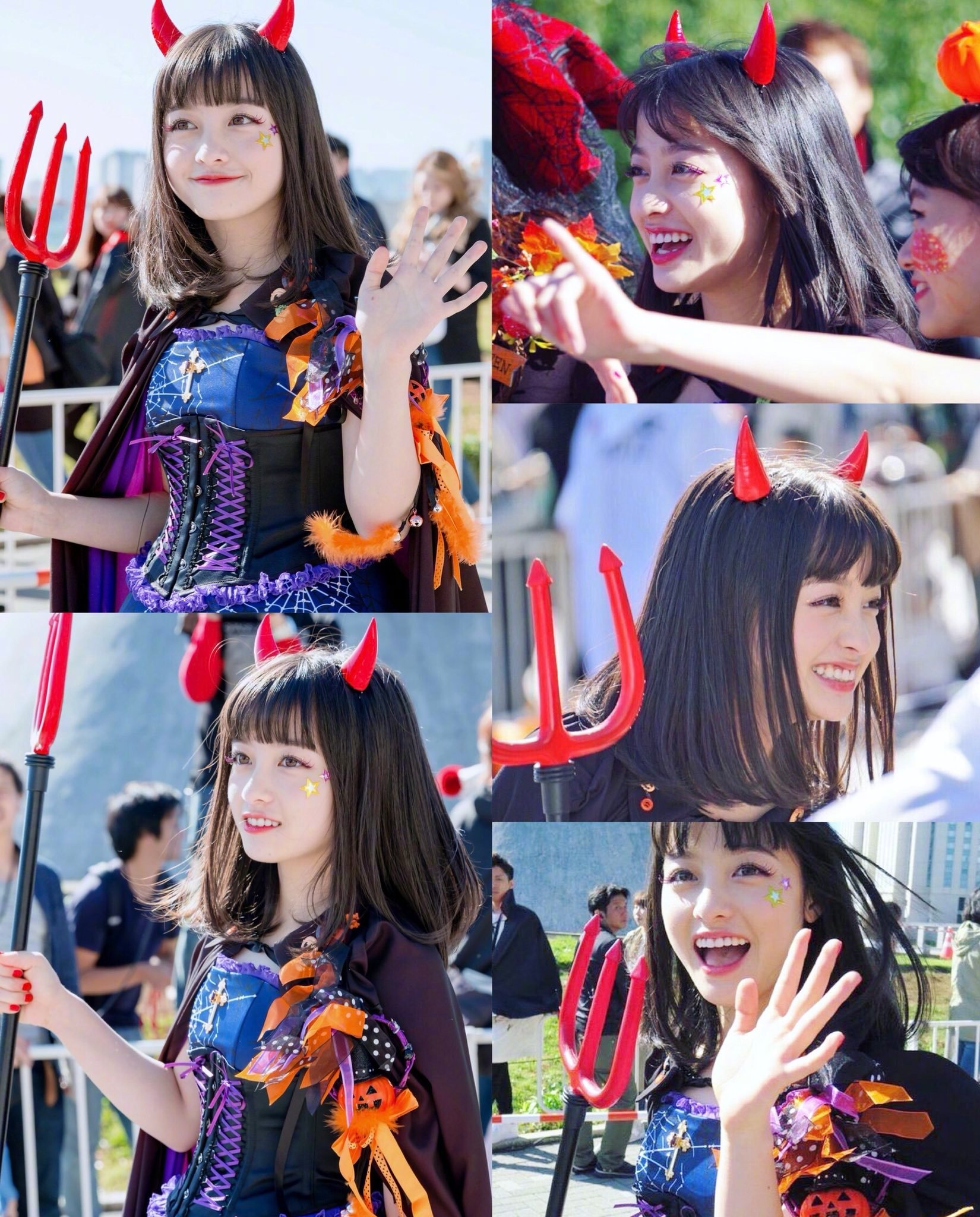2015年御台场万圣节活动中的桥本环奈