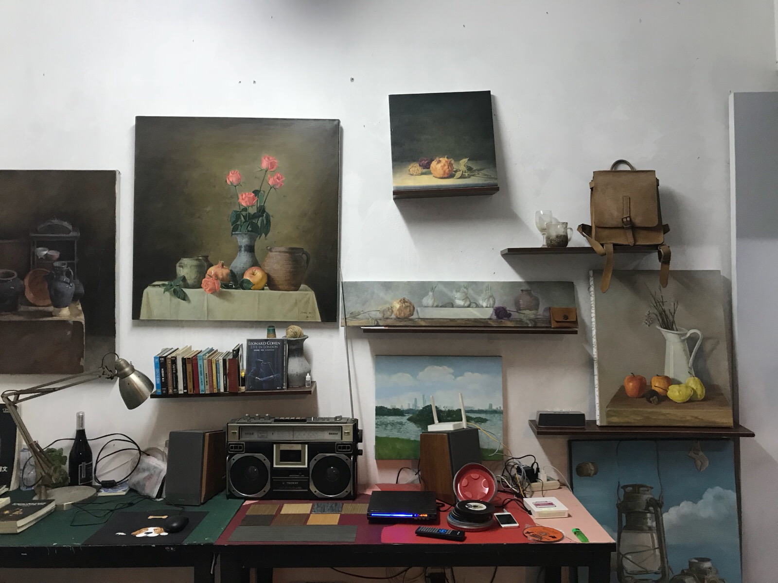 我的油画工作室