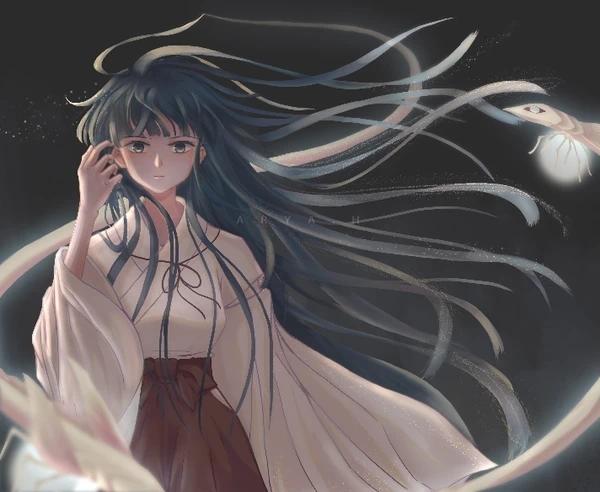 桔梗,奈落,犬夜叉