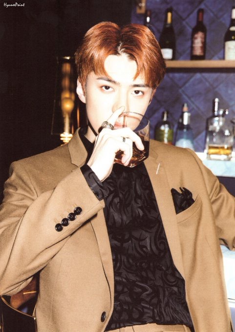 吴世勋 exo正规五辑 don"t mess up my tempo 内页扫图