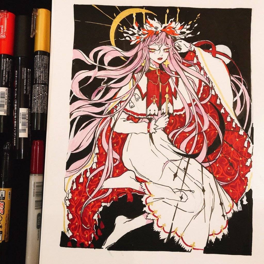 手绘插画一组丨插画师 vacuum (twi:vacuum_chan )